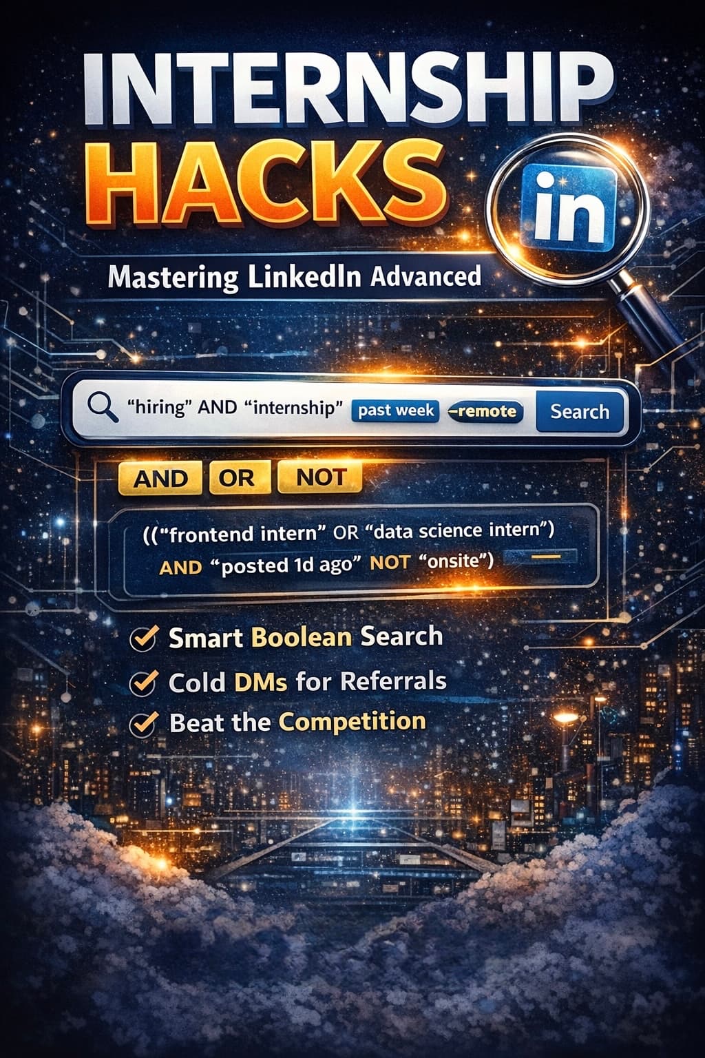 How to Find Internships on LinkedIn